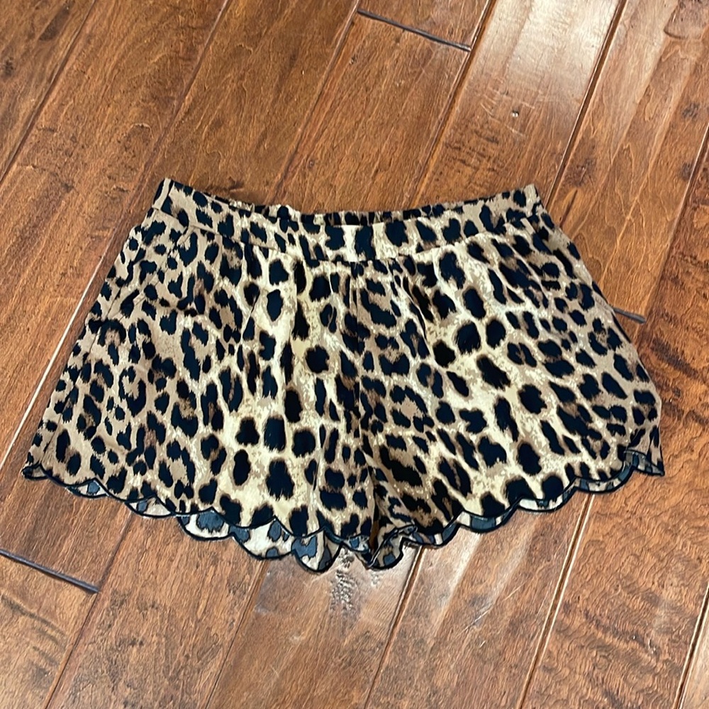HOST PICK. Ladies cheetah print shorts